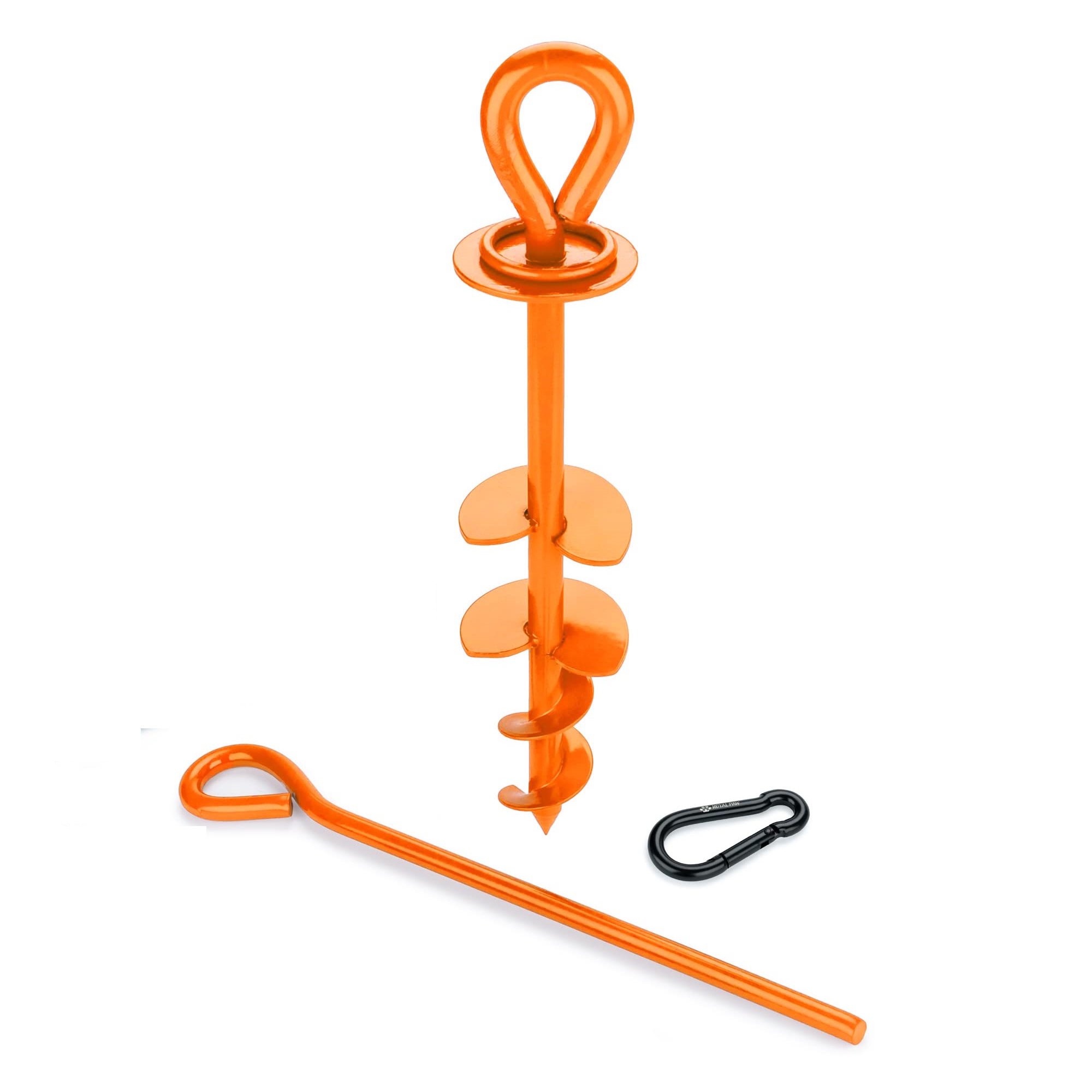 Tie-out Stake with a Disc Plate