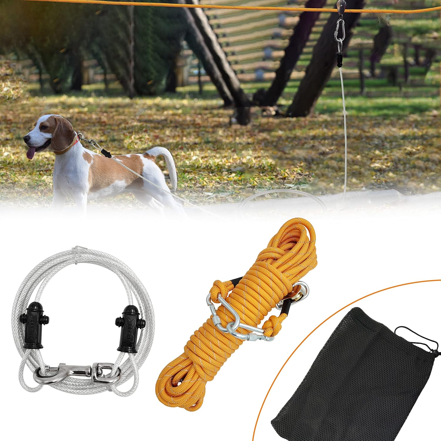 Dog Trolley Cable